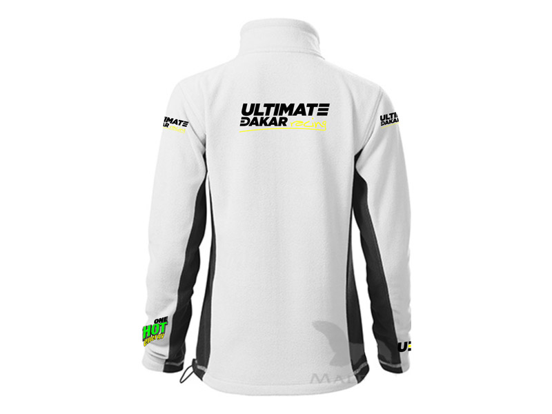 Obrázek galerie Mikina Ultimate Dakar Racing - Dámská bílá - XL