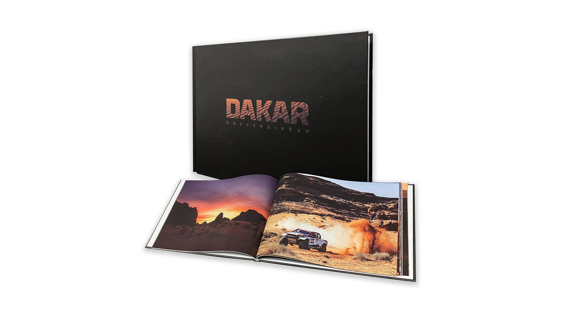 Obrázek galerie DAKAR nevergiveup Fotokniha Tomáš Ouředníček