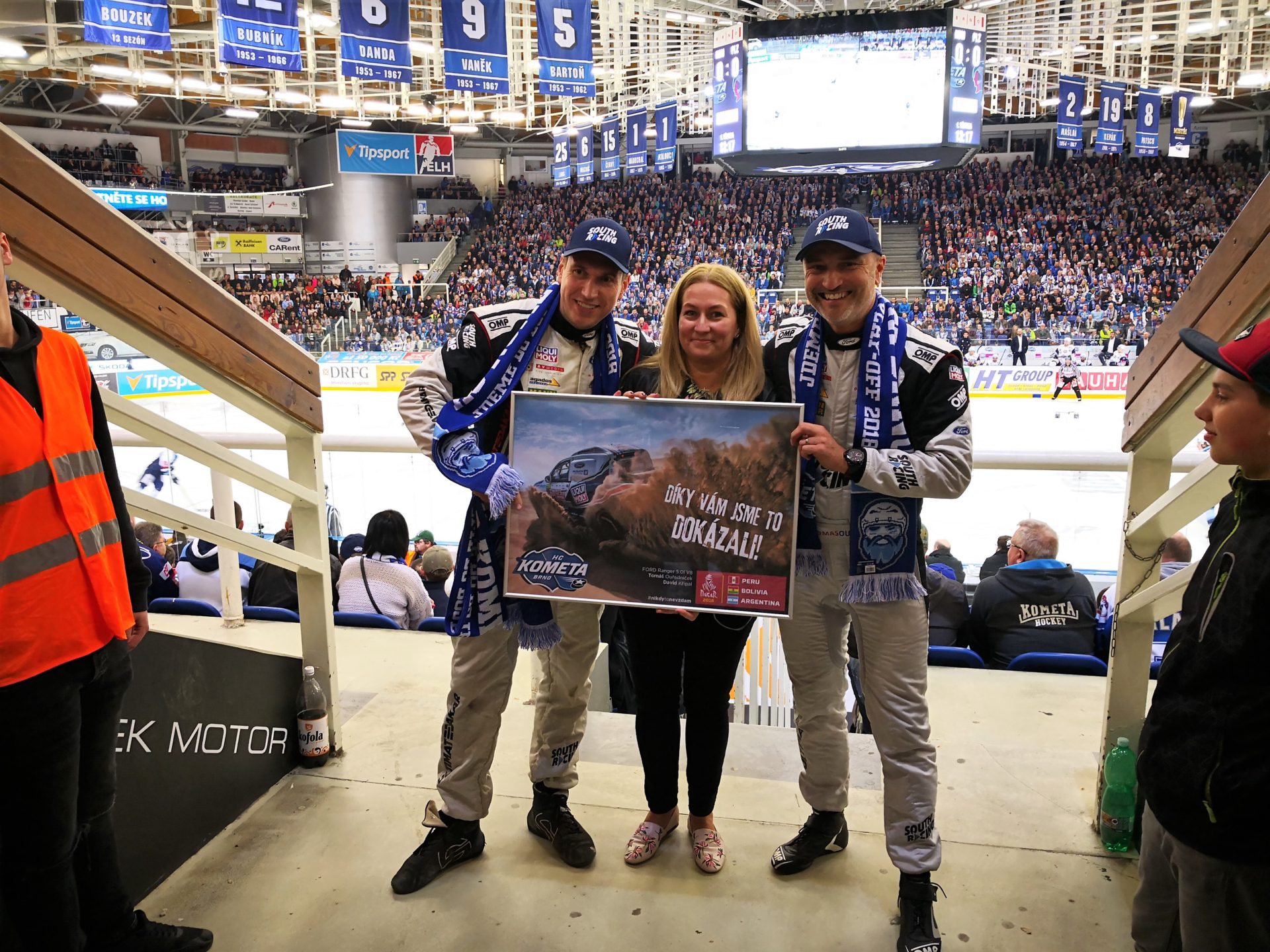 HC Kometa byla na Dakaru HC Kometa byla na Dakaru