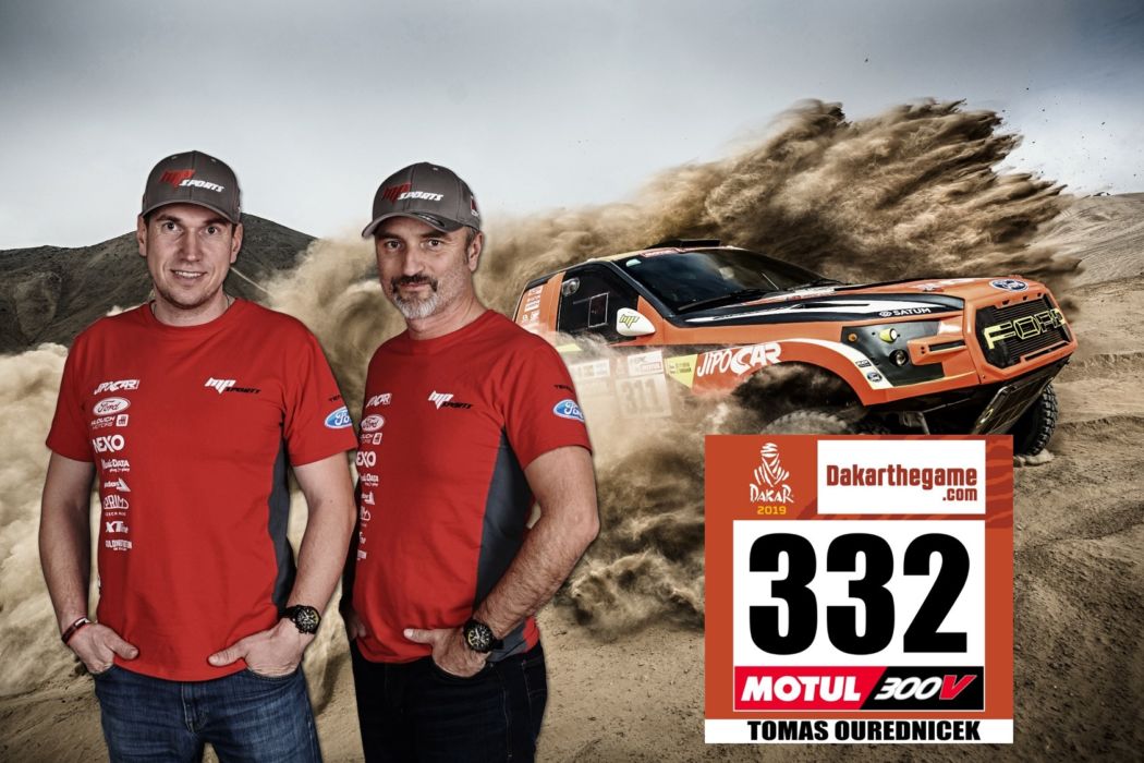 Dakar 2019 - máme číslo 332!