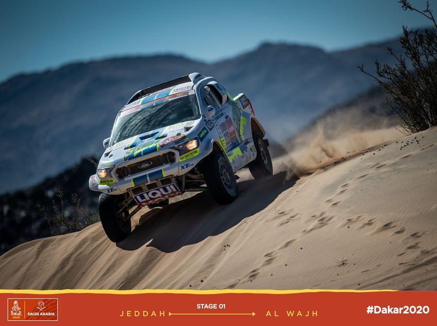 První etapa Dakaru 2020 První etapa Dakaru 2020