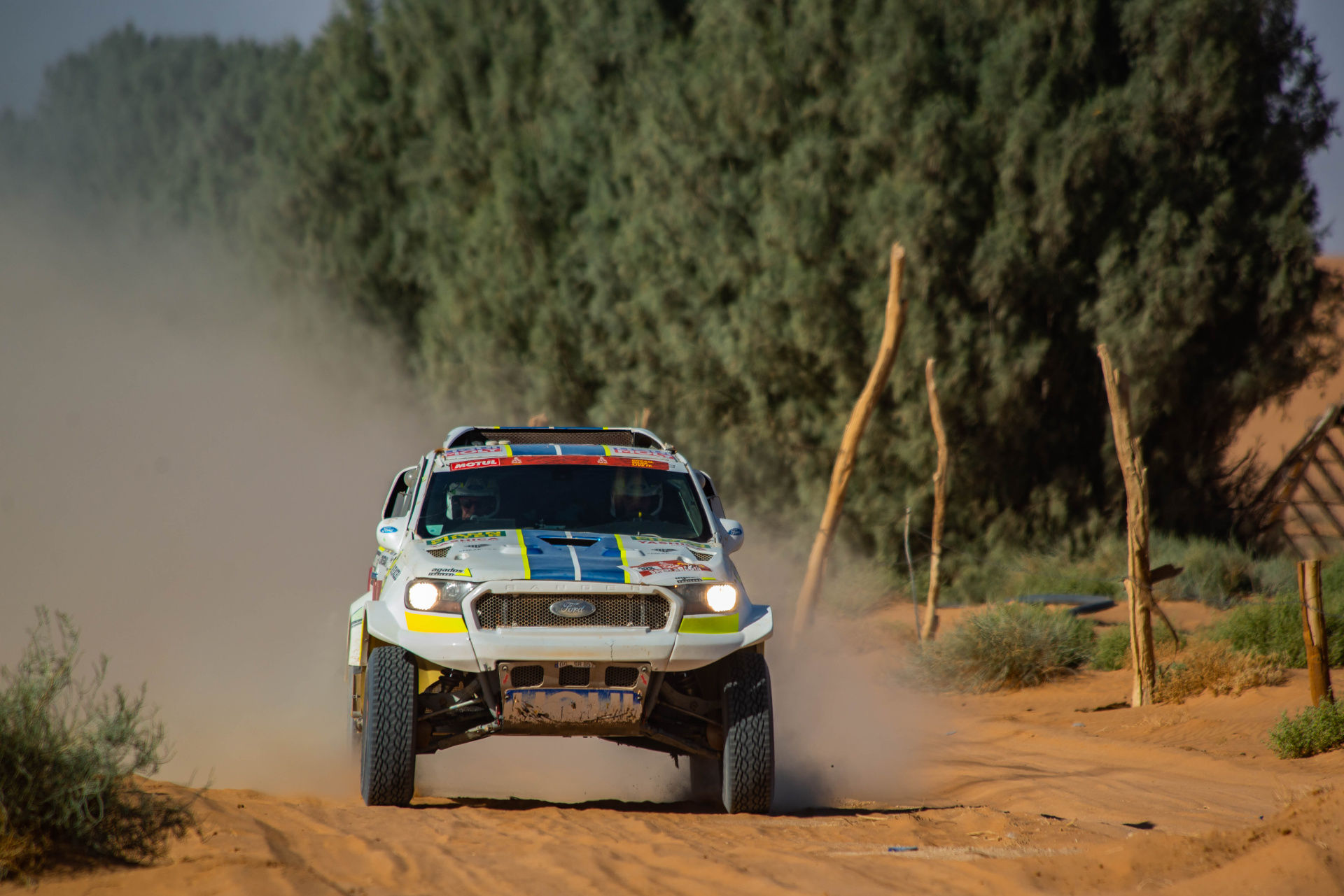 Sedmá etapa Rallye Dakar: Ford Ranger povstal z popela a Ouředníček s Křípalem dál sní svůj dakarský sen Sedmá etapa Rallye Dakar: Ford Ranger povstal z popela a Ouředníček s Křípalem dál sní svůj dakarský sen