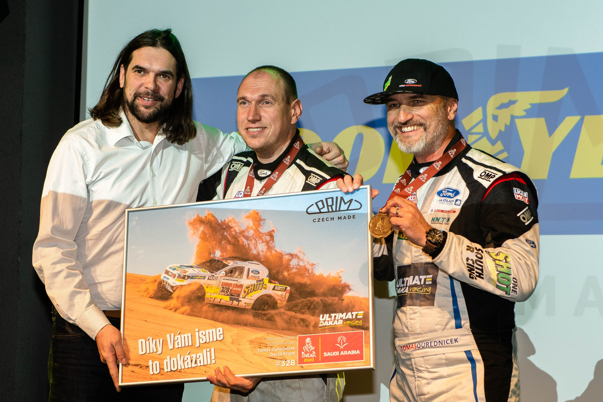 Zaplněný ROXY club plný dakarských emocí