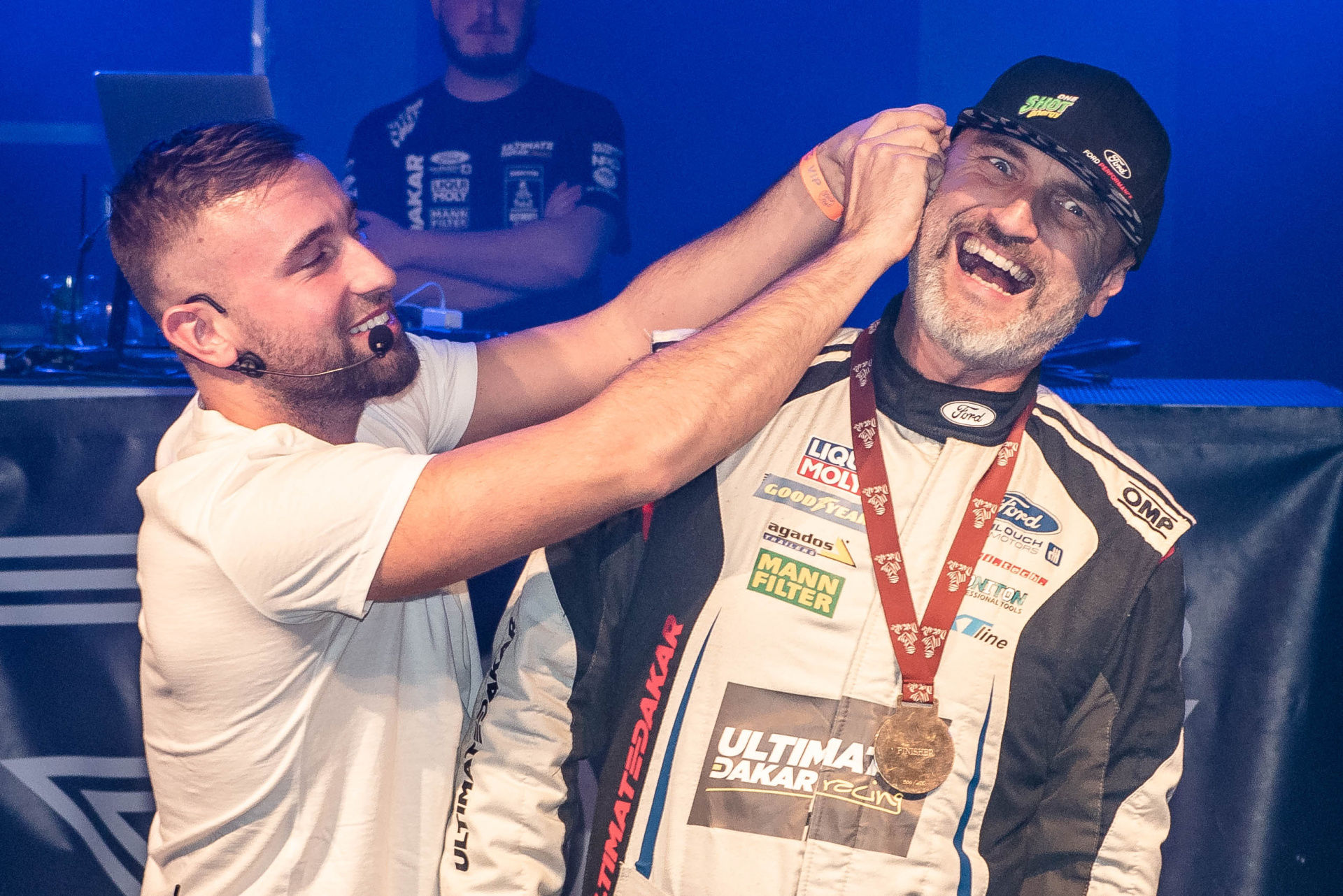 Zaplněný ROXY club plný dakarských emocí