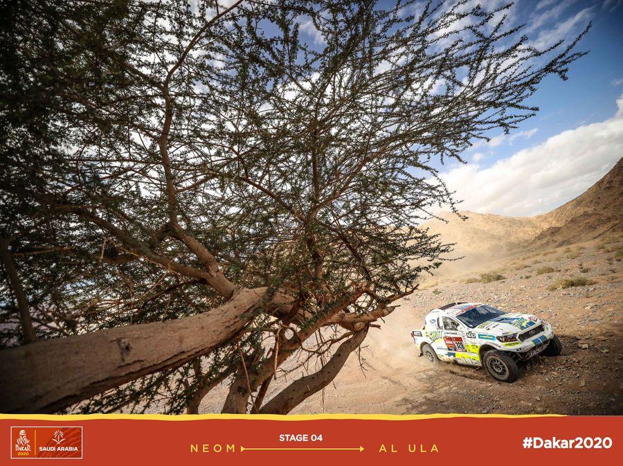 Čtvrtá etapa Rallye Dakar: Ouředníček s Křípalem přes kameny doskákali pro 25. místo Čtvrtá etapa Rallye Dakar: Ouředníček s Křípalem přes kameny doskákali pro 25. místo
