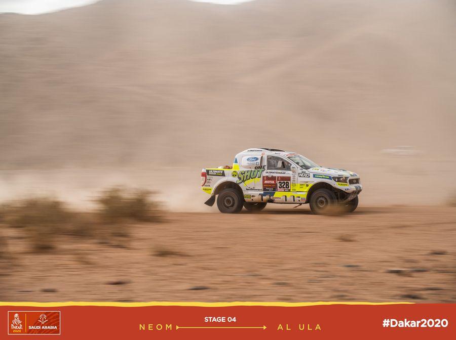 Čtvrtá etapa Rallye Dakar: Ouředníček s Křípalem přes kameny doskákali pro 25. místo Čtvrtá etapa Rallye Dakar: Ouředníček s Křípalem přes kameny doskákali pro 25. místo