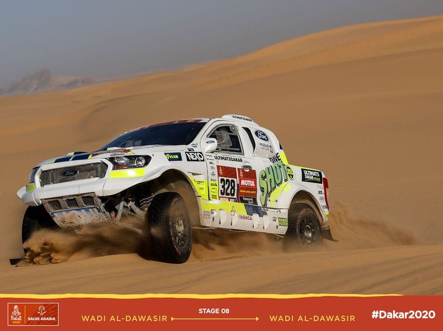 Osmá etapa Rallye Dakar: Motorky nejely, Ouředníček s Křípalem startovali brzy ráno v nezvyklém chladnu Osmá etapa Rallye Dakar: Motorky nejely, Ouředníček s Křípalem startovali brzy ráno v nezvyklém chladnu