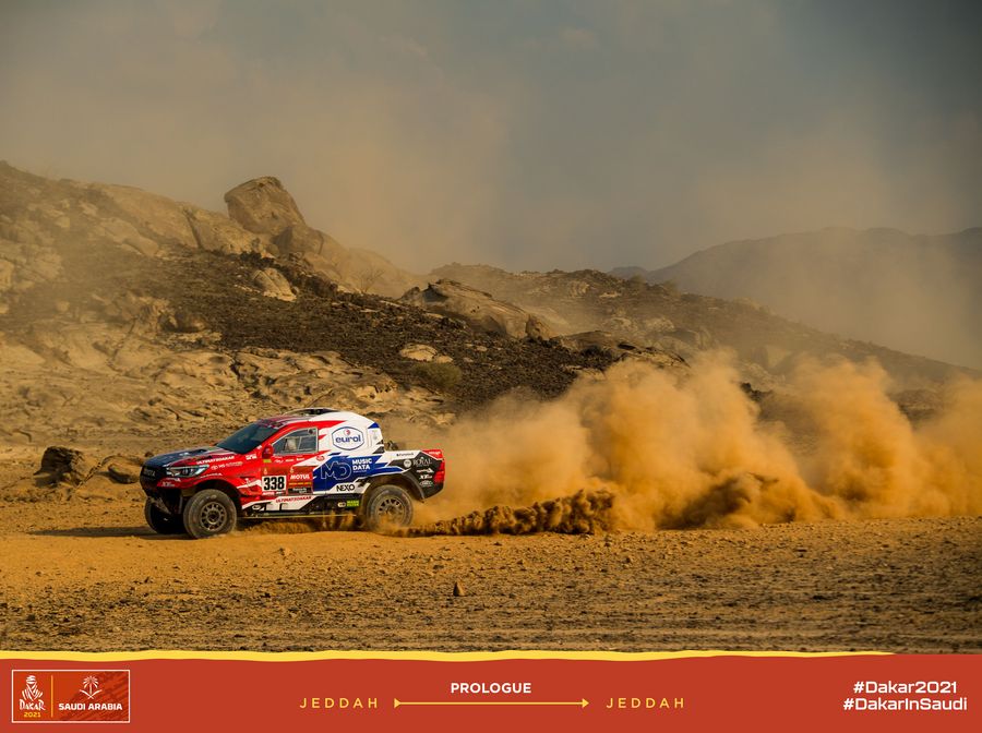 DAKAR 2021: Prolog, Startovní rampa DAKAR 2021: Prolog, Startovní rampa