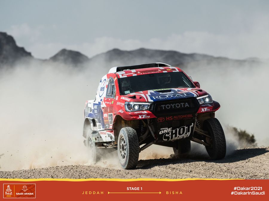 Posádka Ouředníček-Křípal musela v první dakarské etapě hrát ruskou ruletu kvůli defektům Posádka Ouředníček-Křípal musela v první dakarské etapě hrát ruskou ruletu kvůli defektům