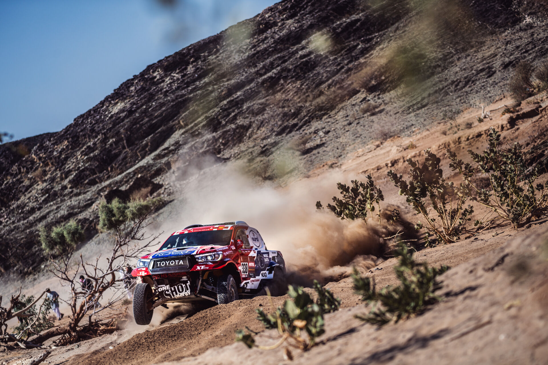 Posádka Ouředníček-Křípal musela v první dakarské etapě hrát ruskou ruletu kvůli defektům Posádka Ouředníček-Křípal musela v první dakarské etapě hrát ruskou ruletu kvůli defektům