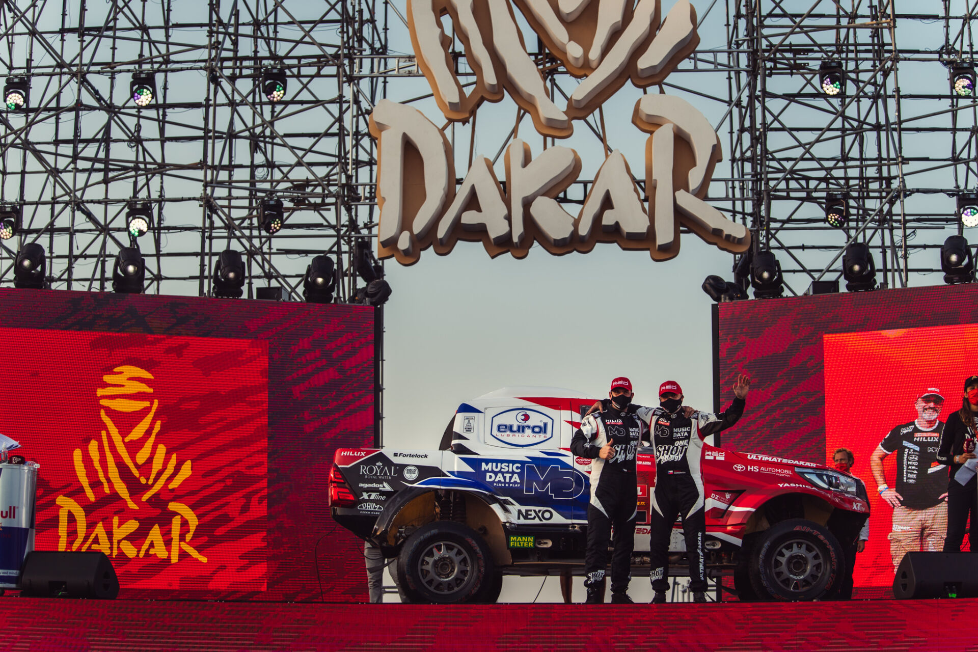 DAKAR 2021: Prolog, Startovní rampa DAKAR 2021: Prolog, Startovní rampa