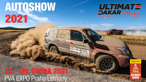 Vítězná Toyota z HungarianBaja 2021 na AUTOSHOW Letňany