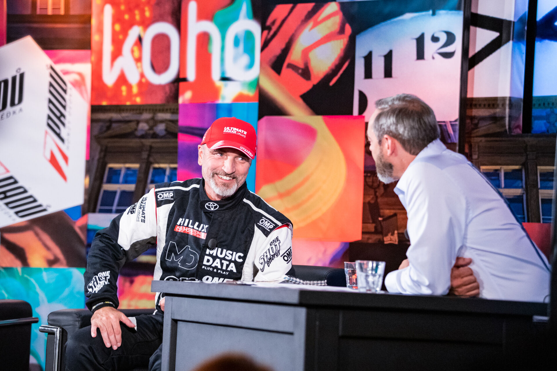 Dakar v zábavné talkshow