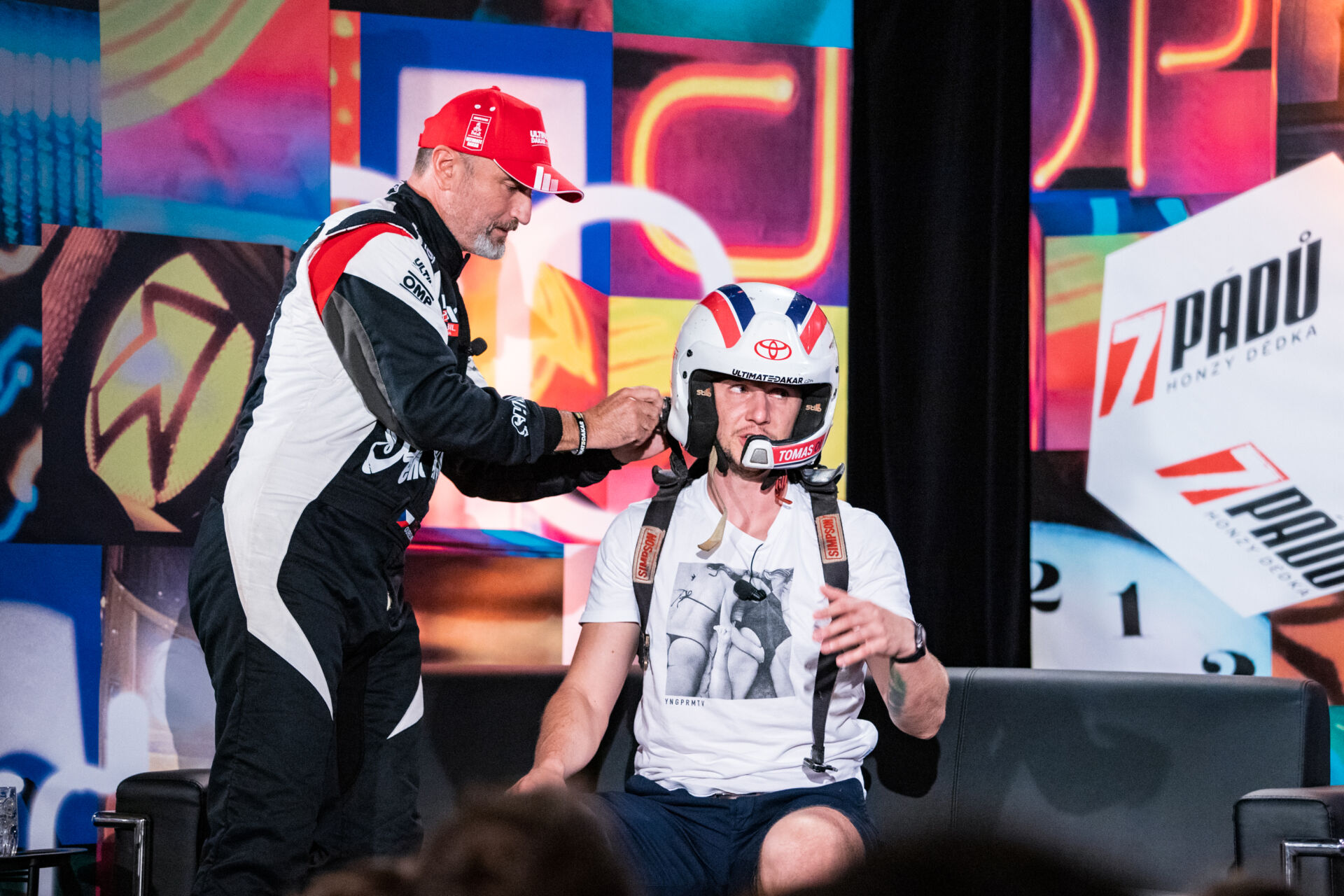 Dakar v zábavné talkshow