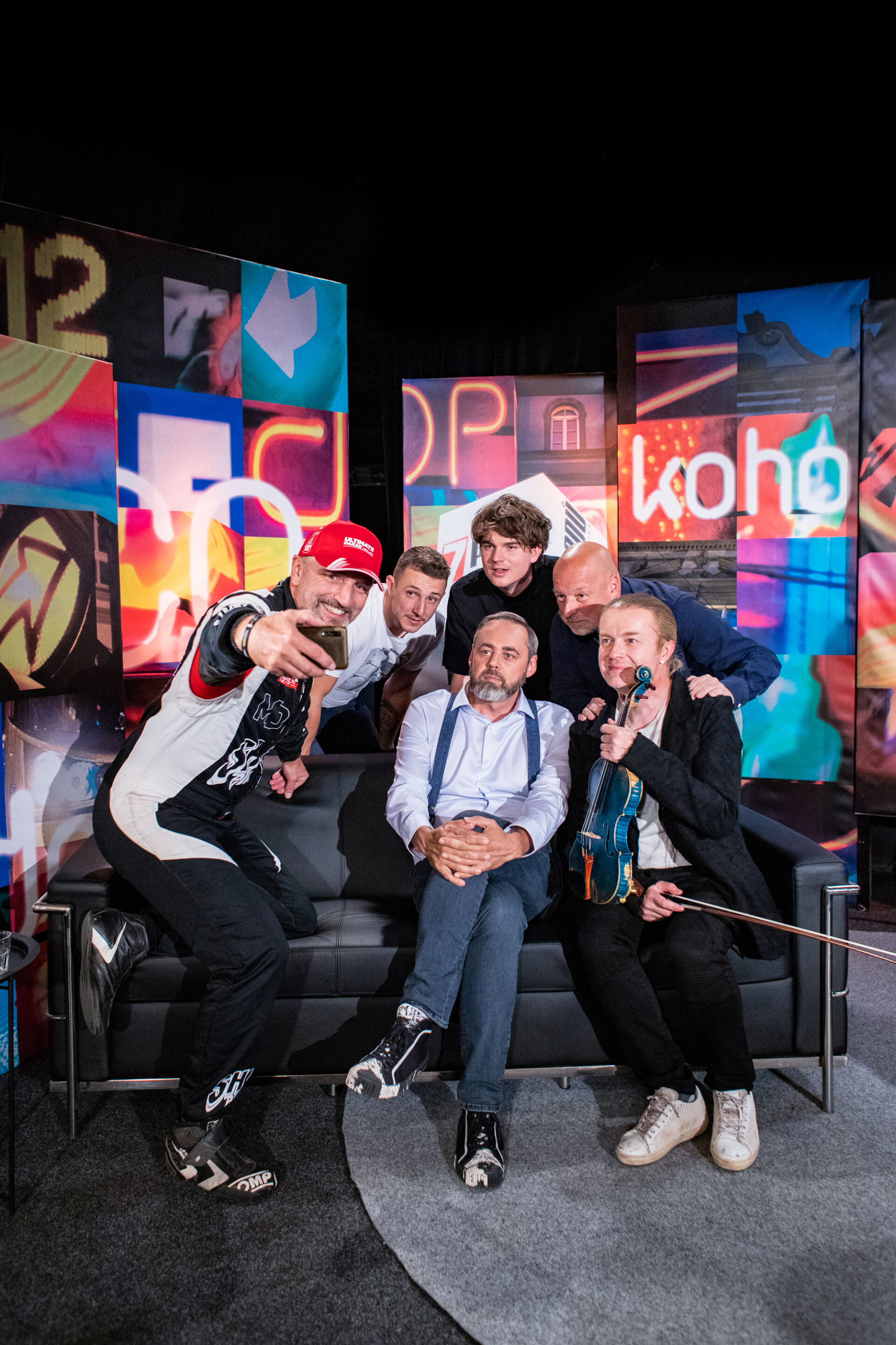 Dakar v zábavné talkshow