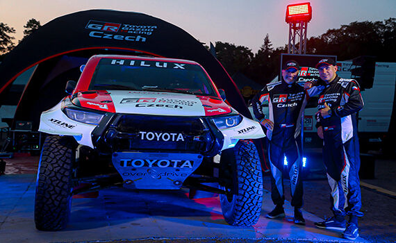 Tomáš Ouředníček pojede Dakar s Hiluxem v barvách Toyota Gazoo Racing Czech