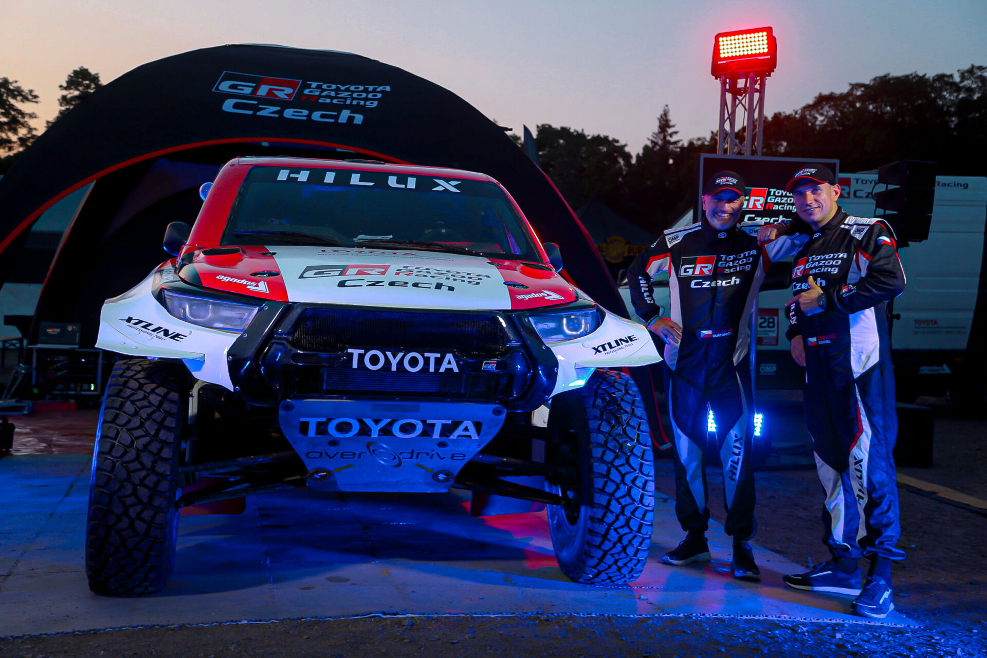 Oficiální představení TGR a Hiluxu T1+  Oficiální představení TGR a Hiluxu T1+