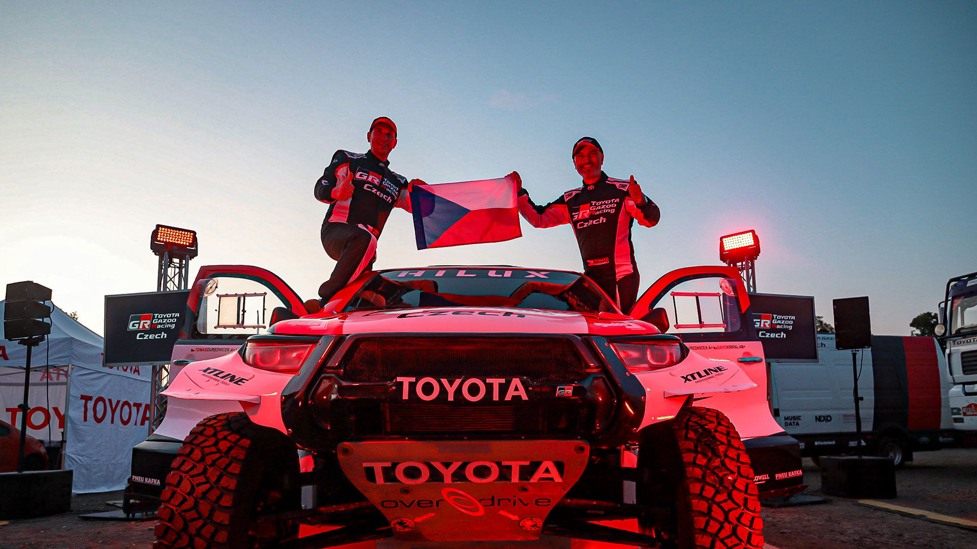 Horký start příprav na rallye Dakar