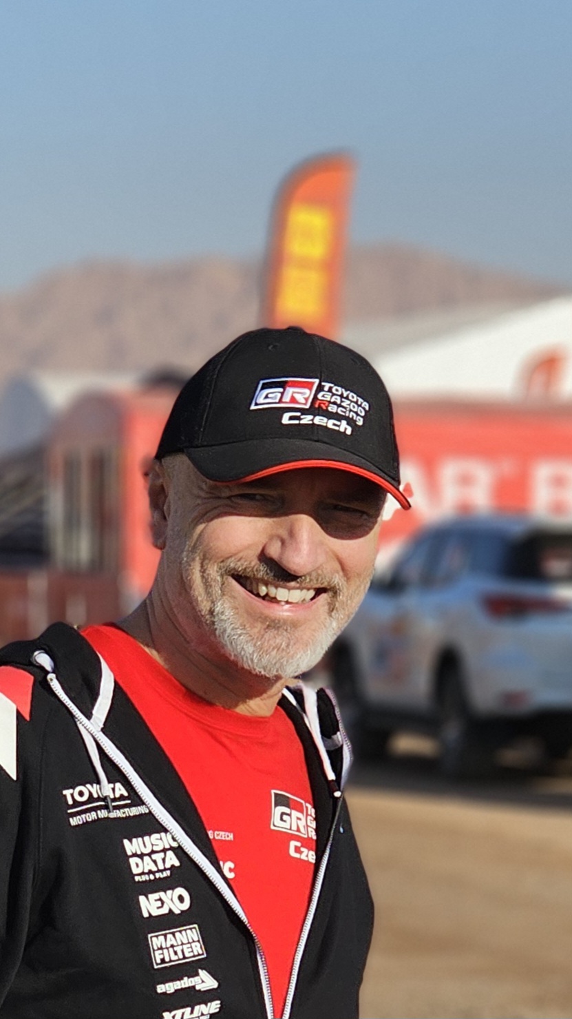 Na Rallye Dakar 2024 pod startovním číslem 248 Na Rallye Dakar 2024 pod startovním číslem 248