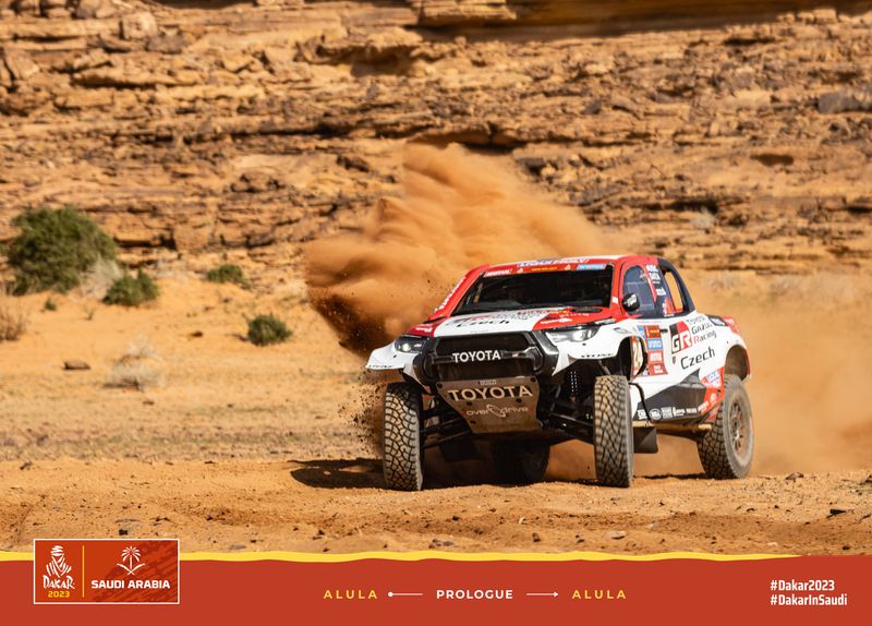 DAKAR 2024: DOBRÝ START A DĚSIVÝ MOMENT PRO TOYOTA GAZOO RACING CZECH V PROLOGU DAKAR 2024: DOBRÝ START A DĚSIVÝ MOMENT PRO TOYOTA GAZOO RACING CZECH V PROLOGU