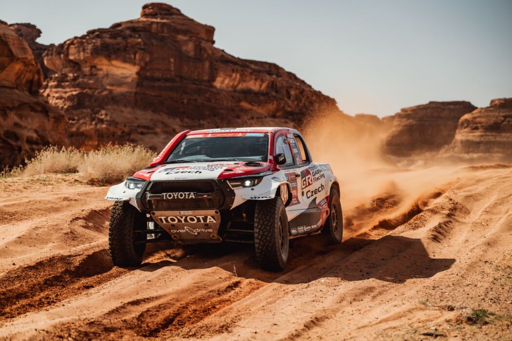 1. etapa Rally Dakar 2024 jako ’mistrovství v předjíždění’ pro Ouředníčka a Křípala