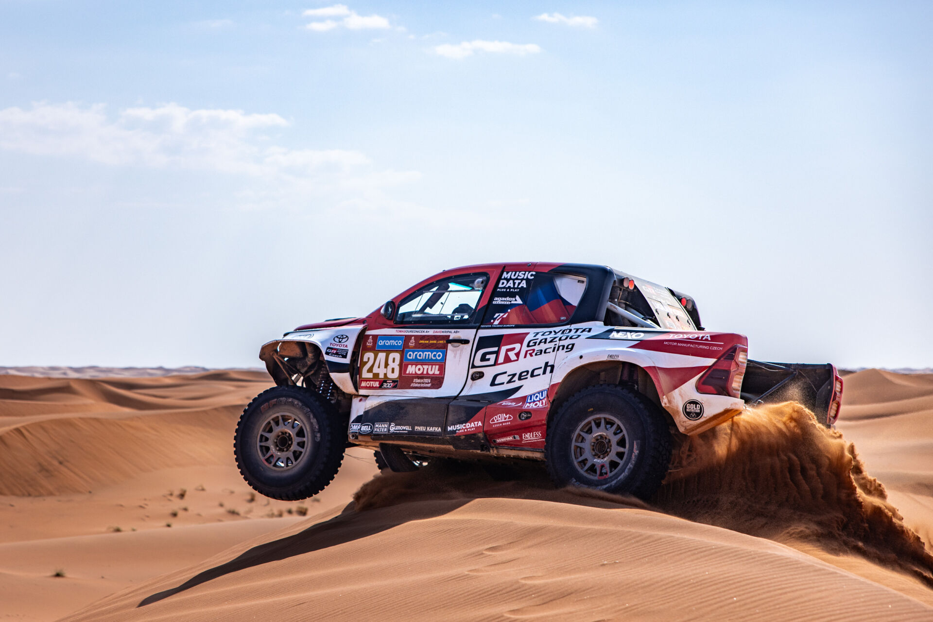 Prima den a skvělé tempo posádky Ouředníček - Křípal Prima den a skvělé tempo posádky Ouředníček - Křípal