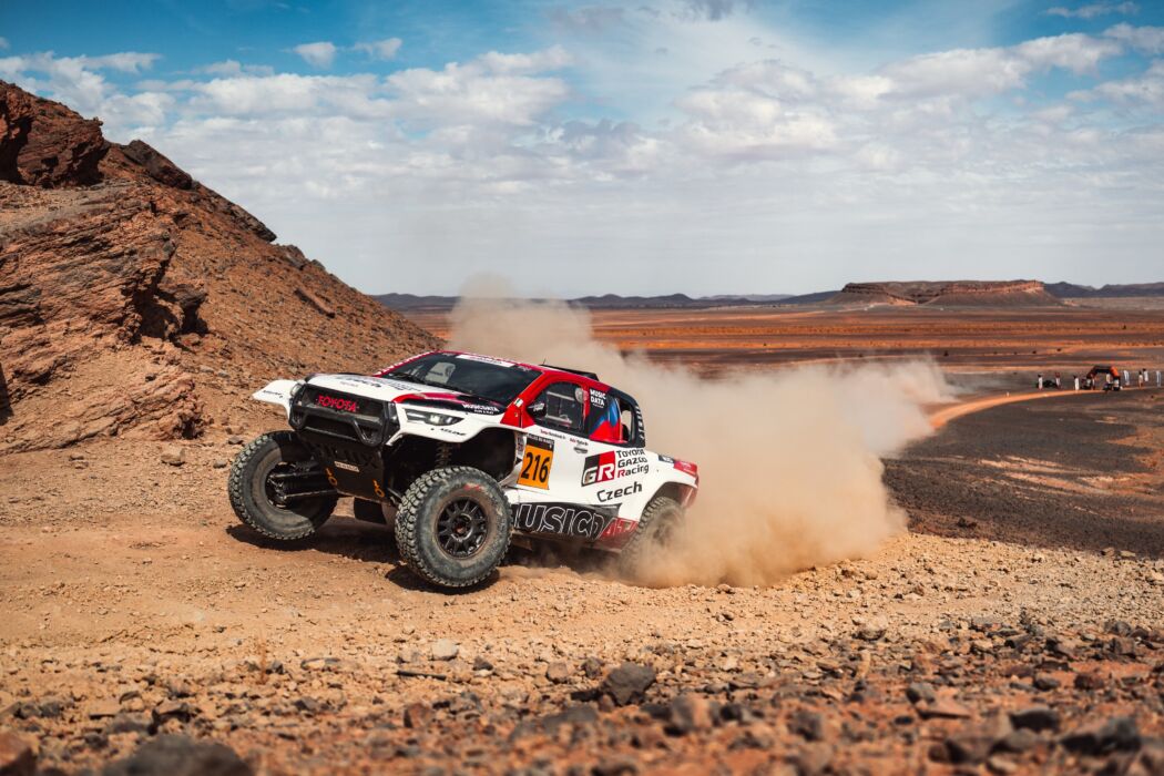 Ouředníček v Maroku potvrdil své motto Never Give Up: druhého nejrychlejšího Čecha zastavila až technická závada