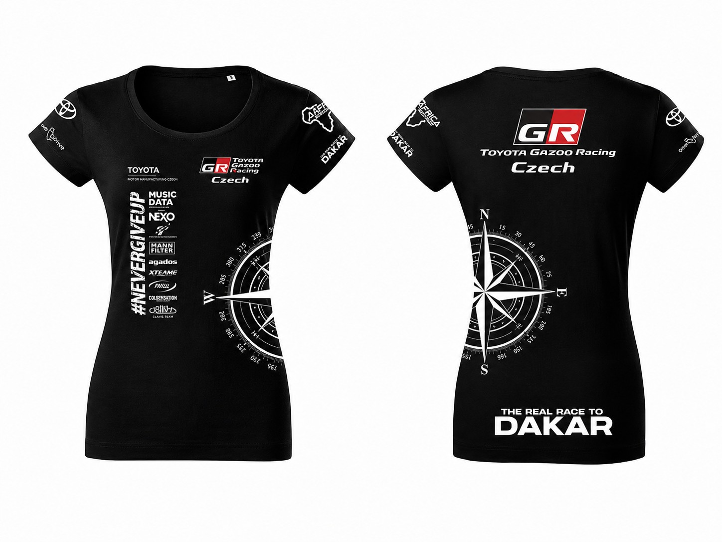 Obrázek galerie Tričko TGR Africa Edition Dámské - Limited Black - XS